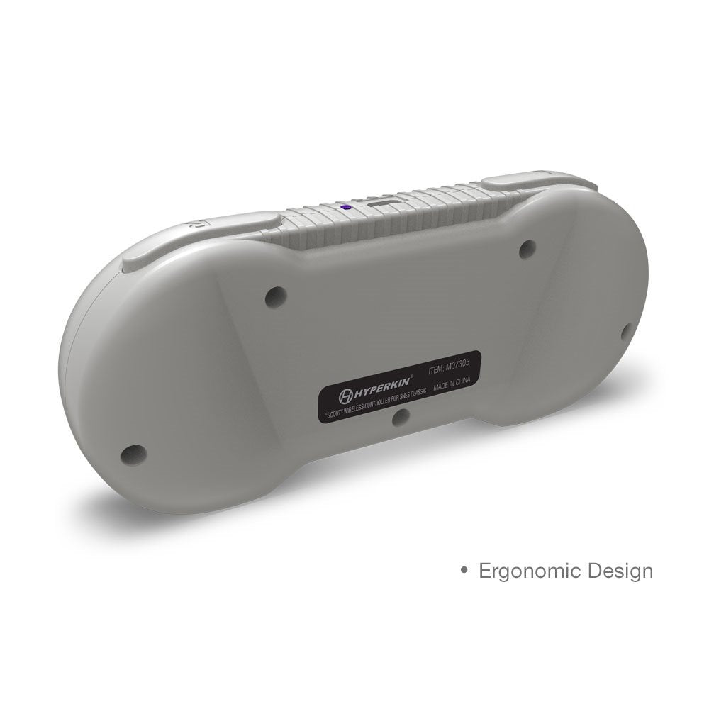 Mando Hyperkin Scout Premium InaláMbrico 2.4 Ghz (Retro) - Para Snes Classic Mando Hyperkin Scout Premium InaláMbrico 2.4 Ghz (Retro) - Para Snes Classic